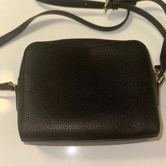 DKNY Black Leather Crossbody Bag - Picture 3 of 6